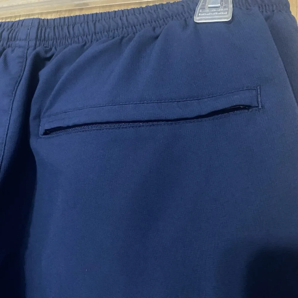 Vintage Nike Windbreaker Track‎ Pant Size XL Mesh Lined Wide Leg Baggy Y2K Navy